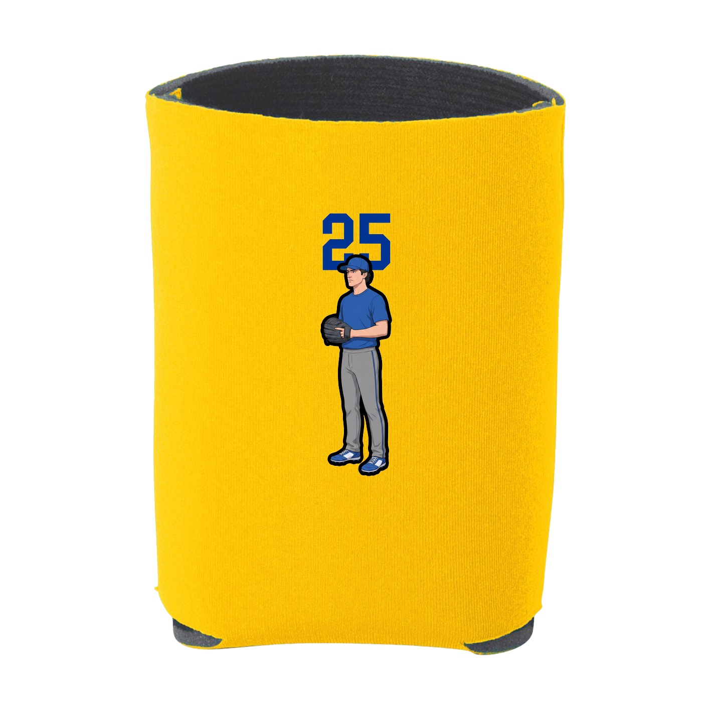 Can Holder — Number Top in Yellow