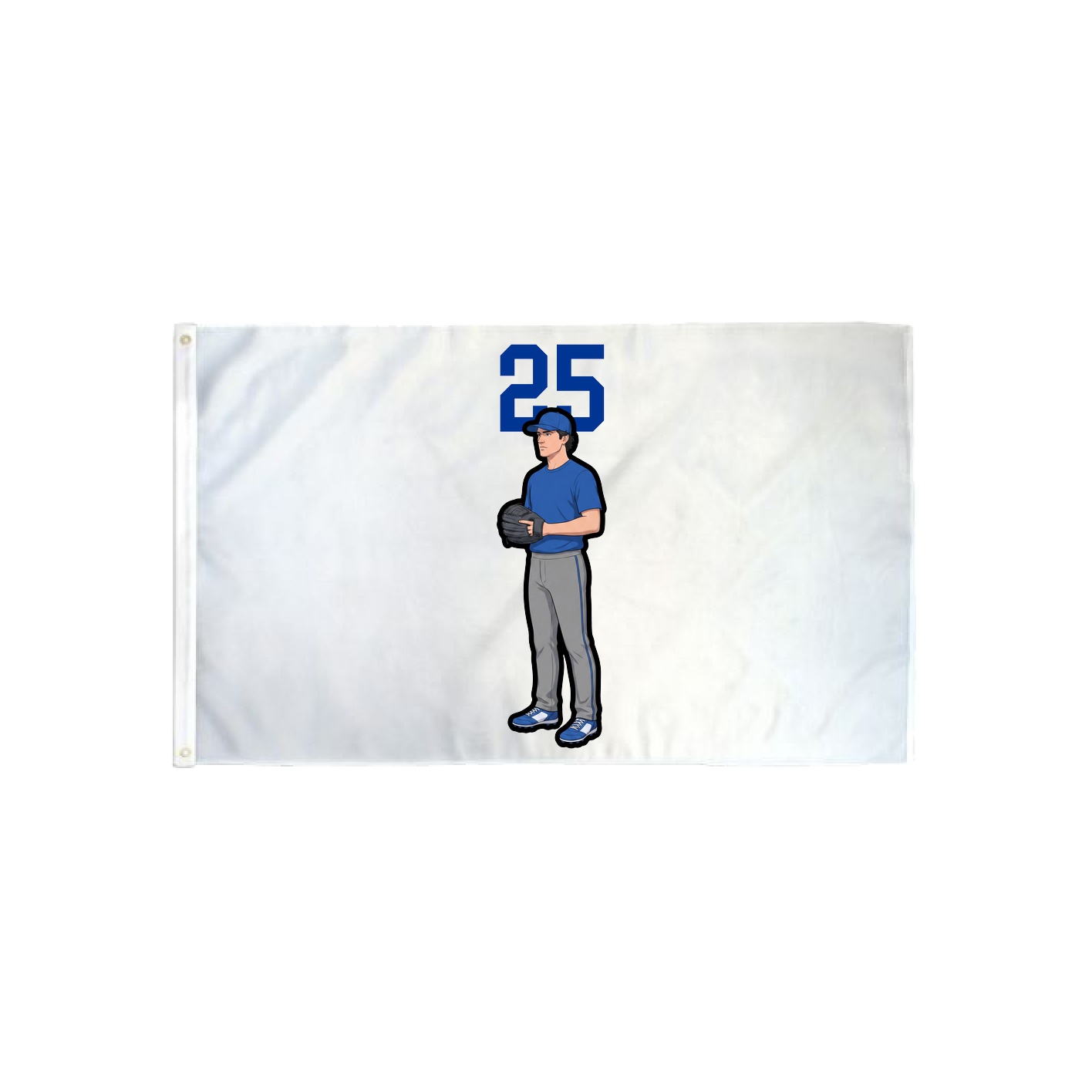 3x5 Flag — Number Top in Classic