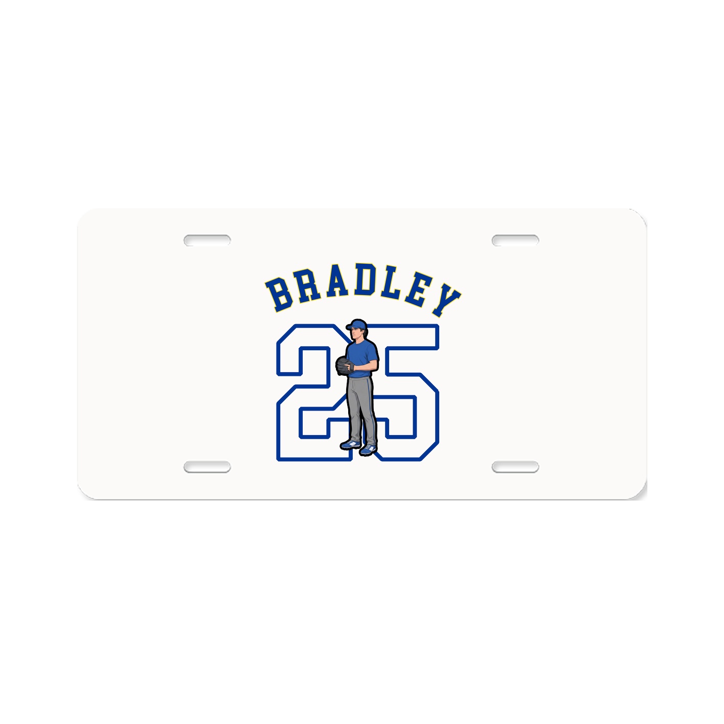 License Plate — Shirsey Arch in Classic