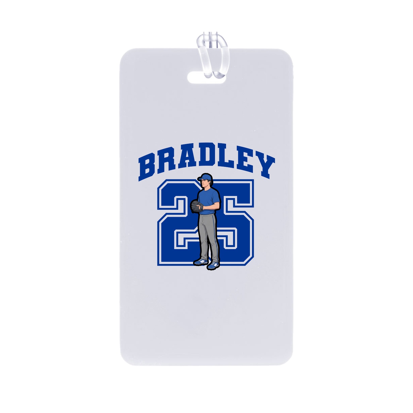 Bag Tag — Number in Classic