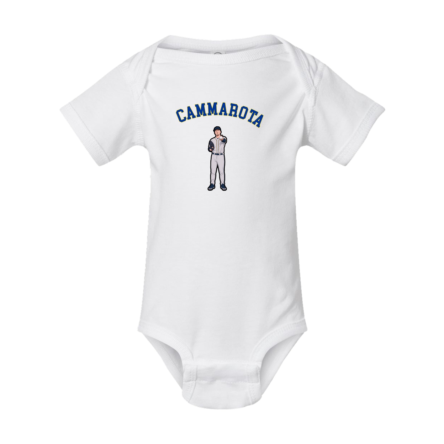 Baby Onesie — Shirsey Arch in White