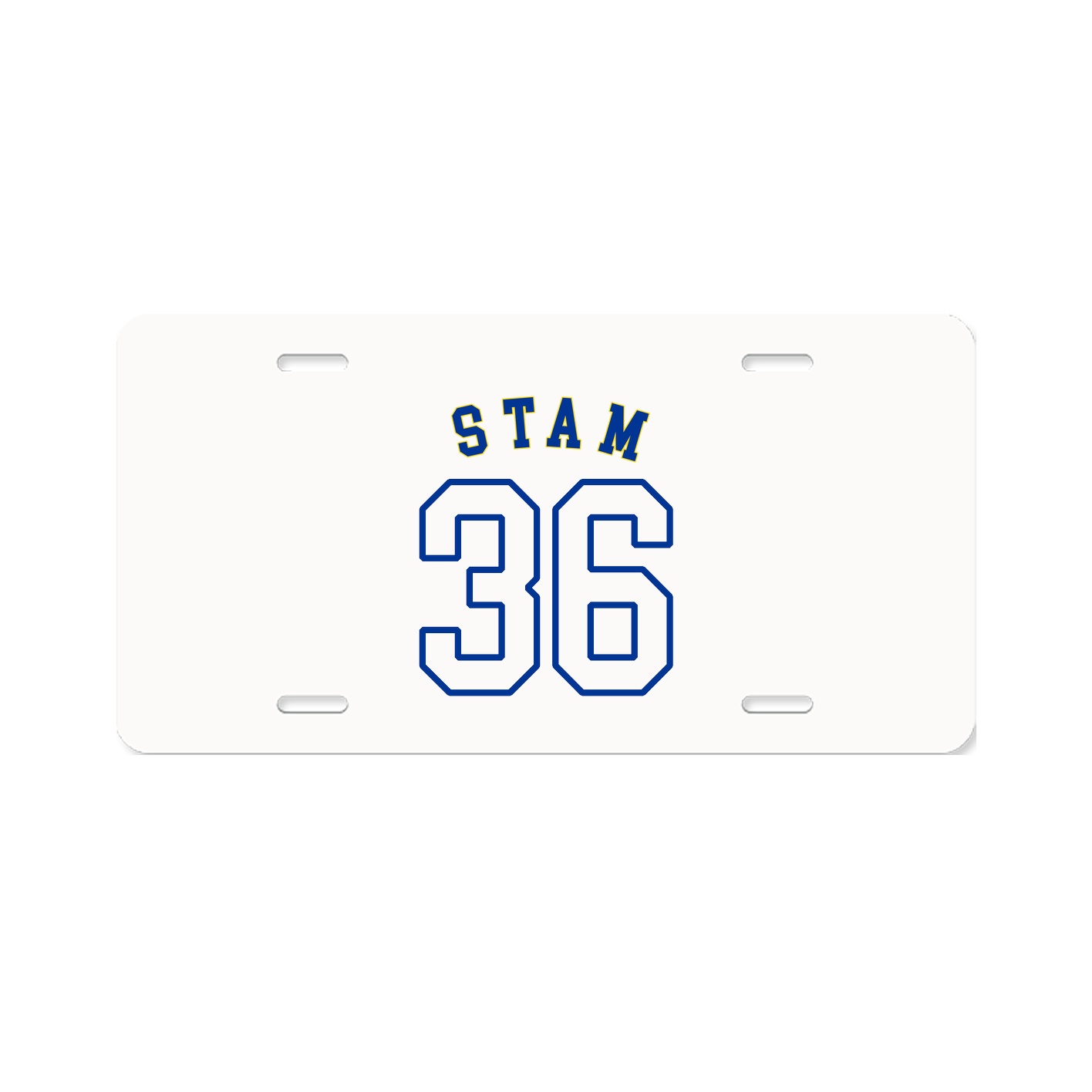 License Plate — Shirsey Arch in Classic