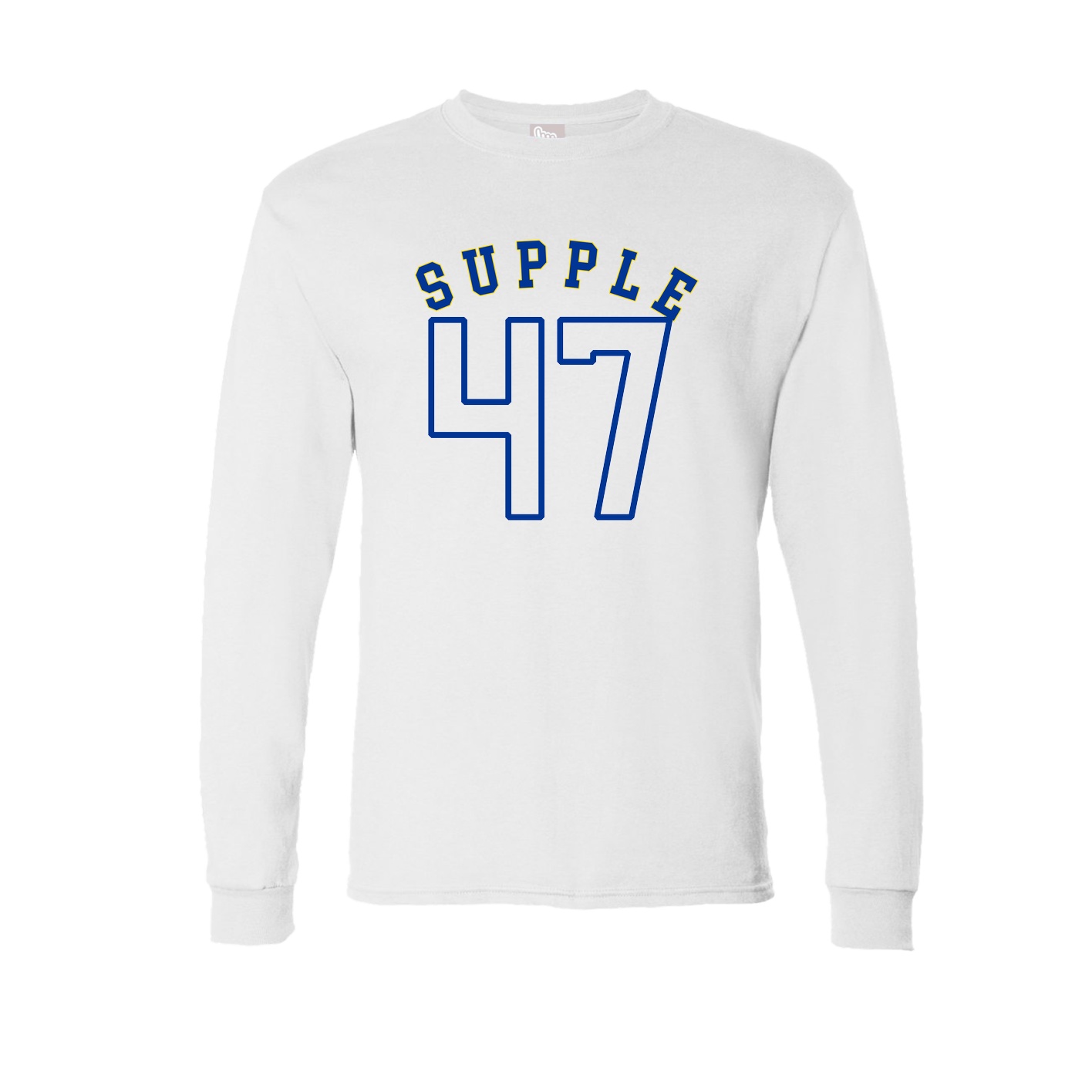 Long Sleeve Tee — Shirsey Arch in White