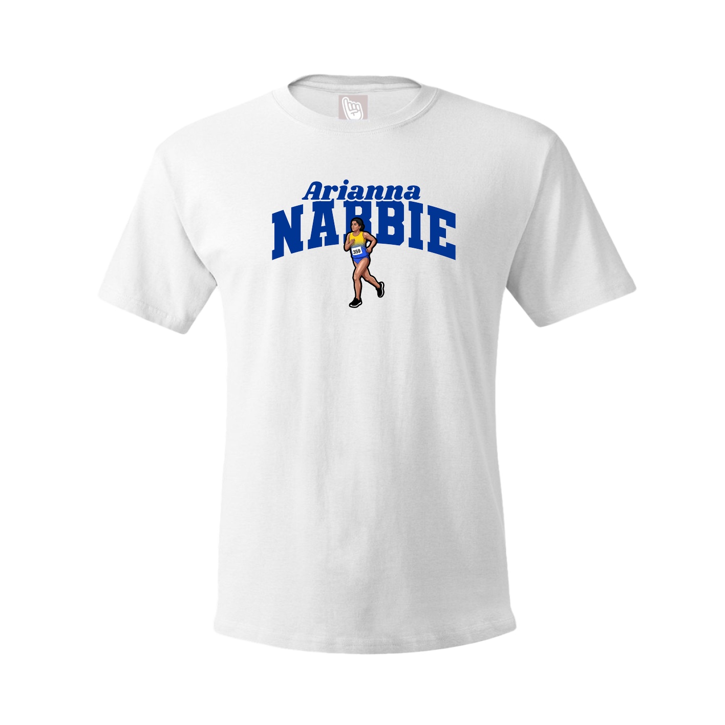 Tee — Signature Arch in White