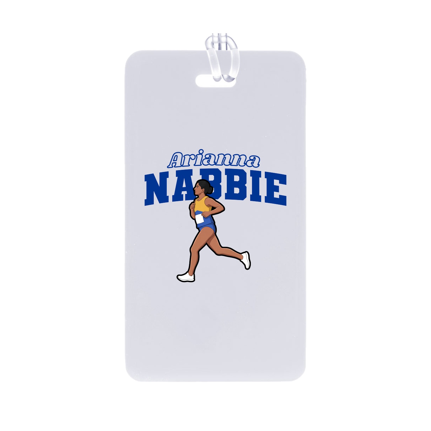 Bag Tag — Name Arch in Classic