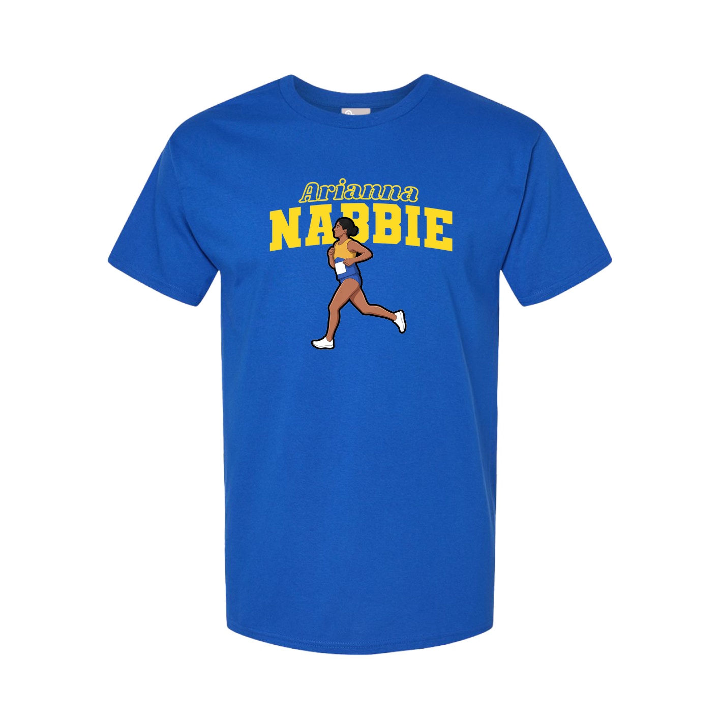 Tee — Name Arch in Royal