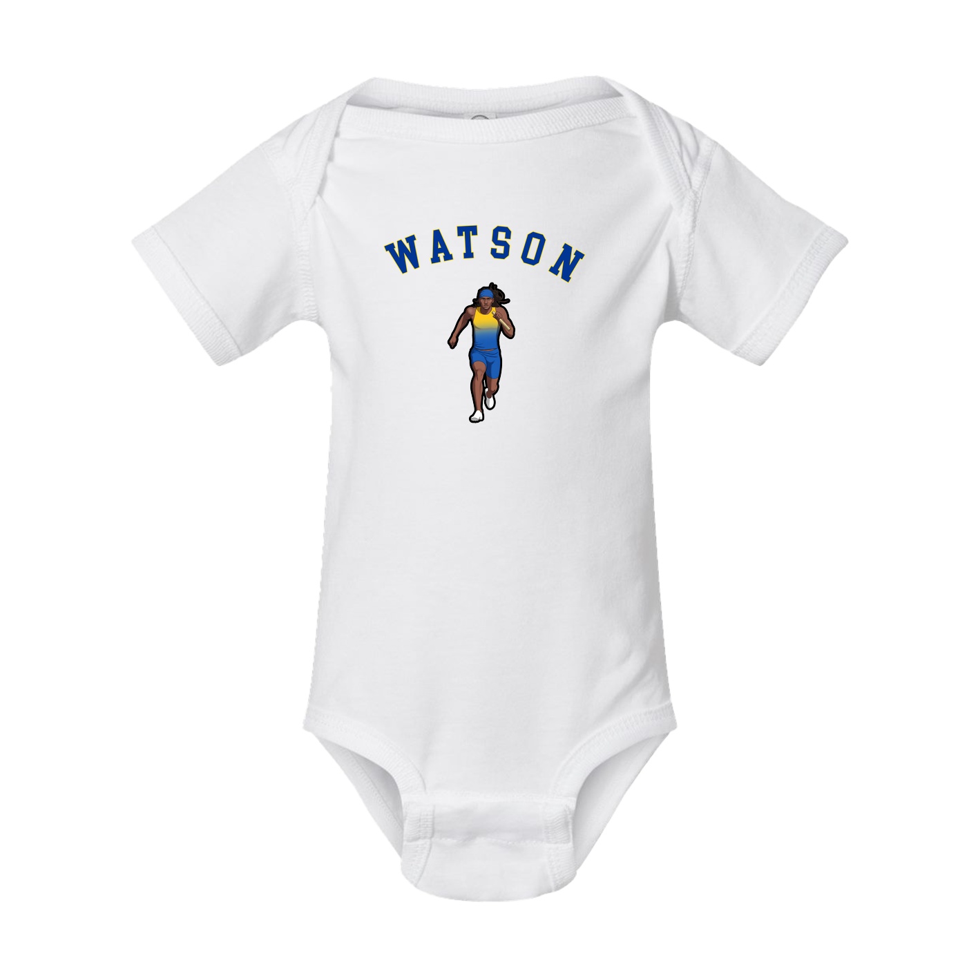 Baby Onesie — Shirsey Arch in White