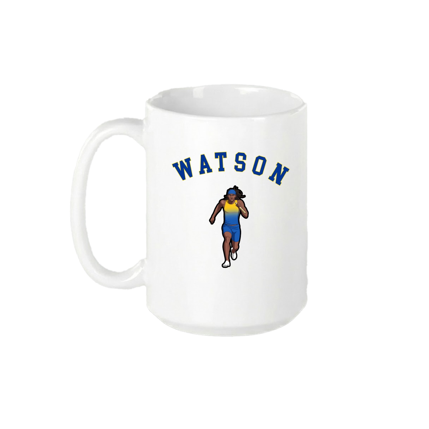15oz Coffee Mug — Shirsey Arch in White
