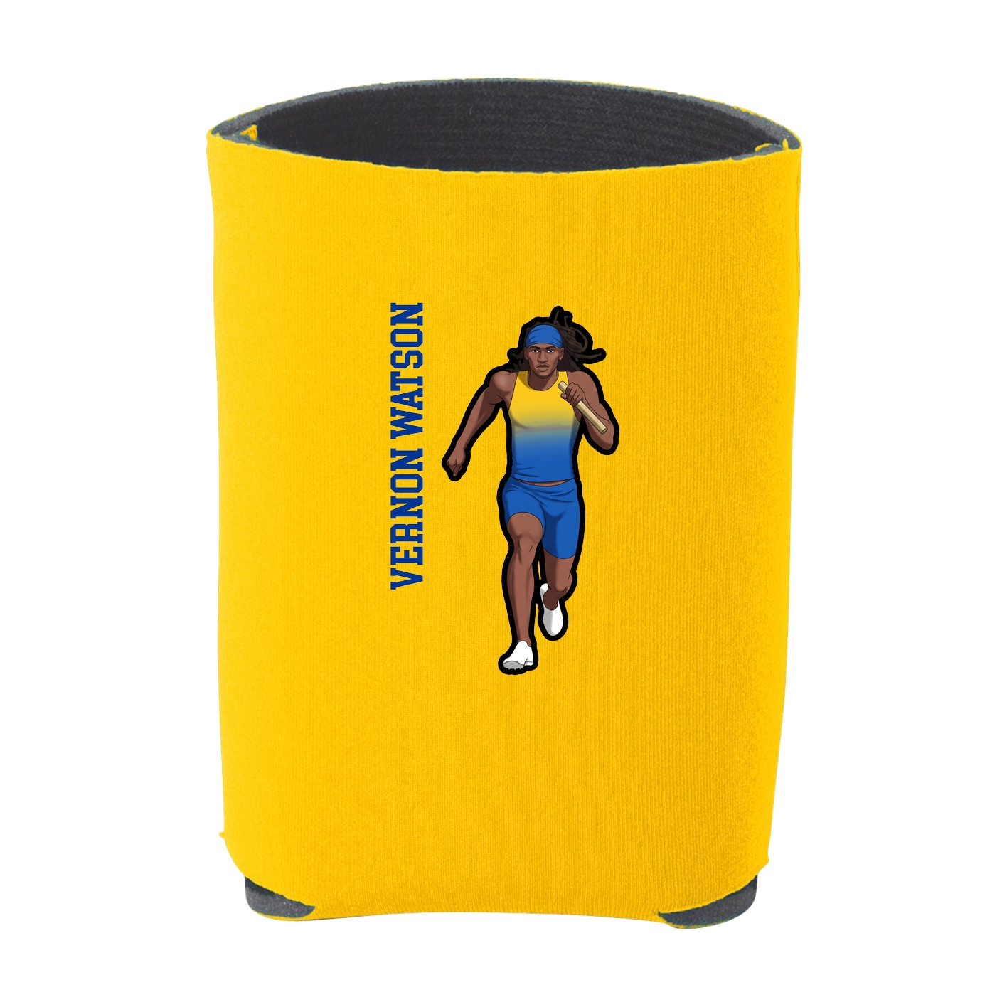 Can Holder — Name Vertical in Yellow