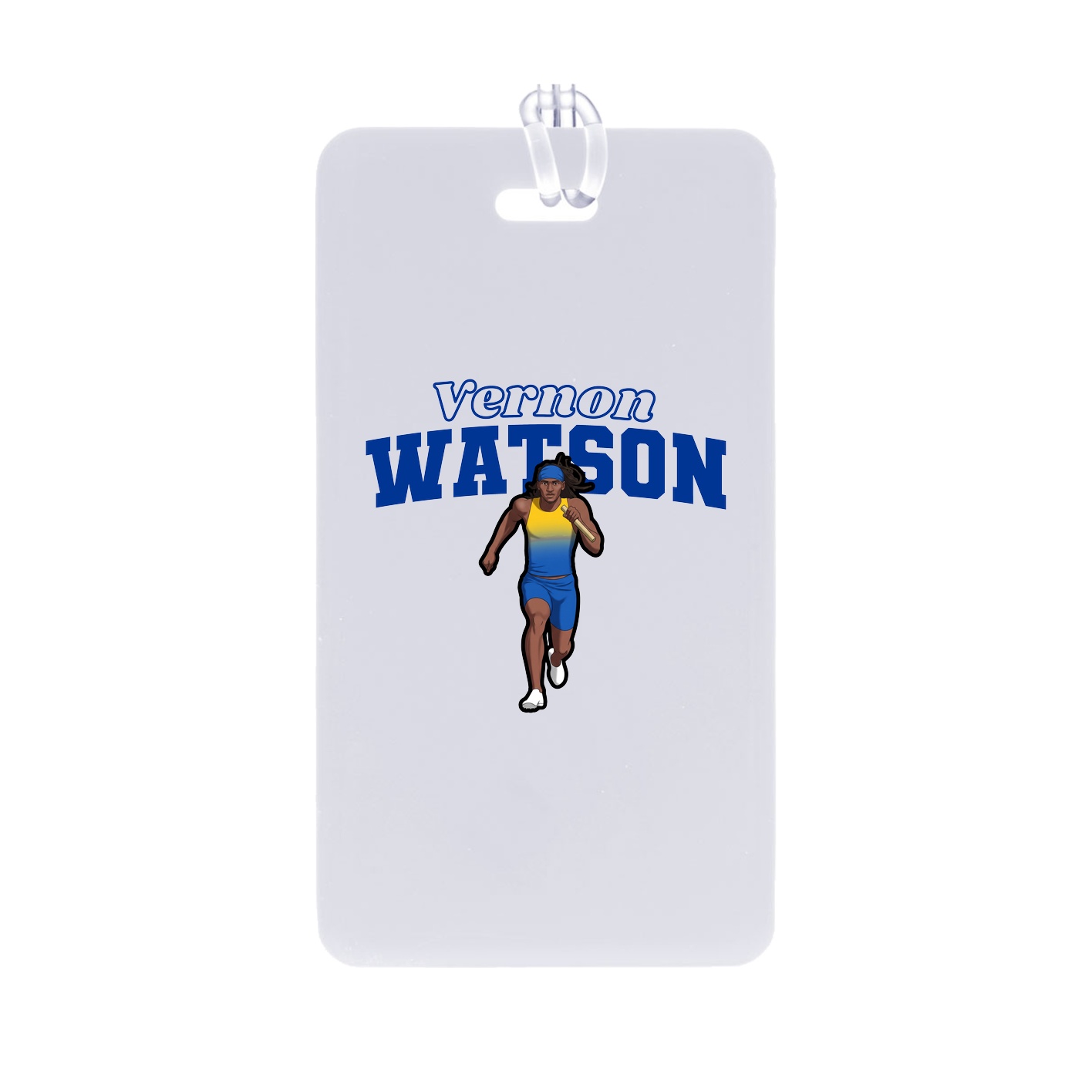 Bag Tag — Name Arch in Classic