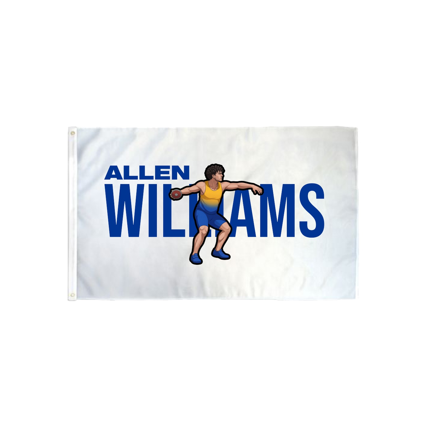 3x5 Flag — Player Name in Classic