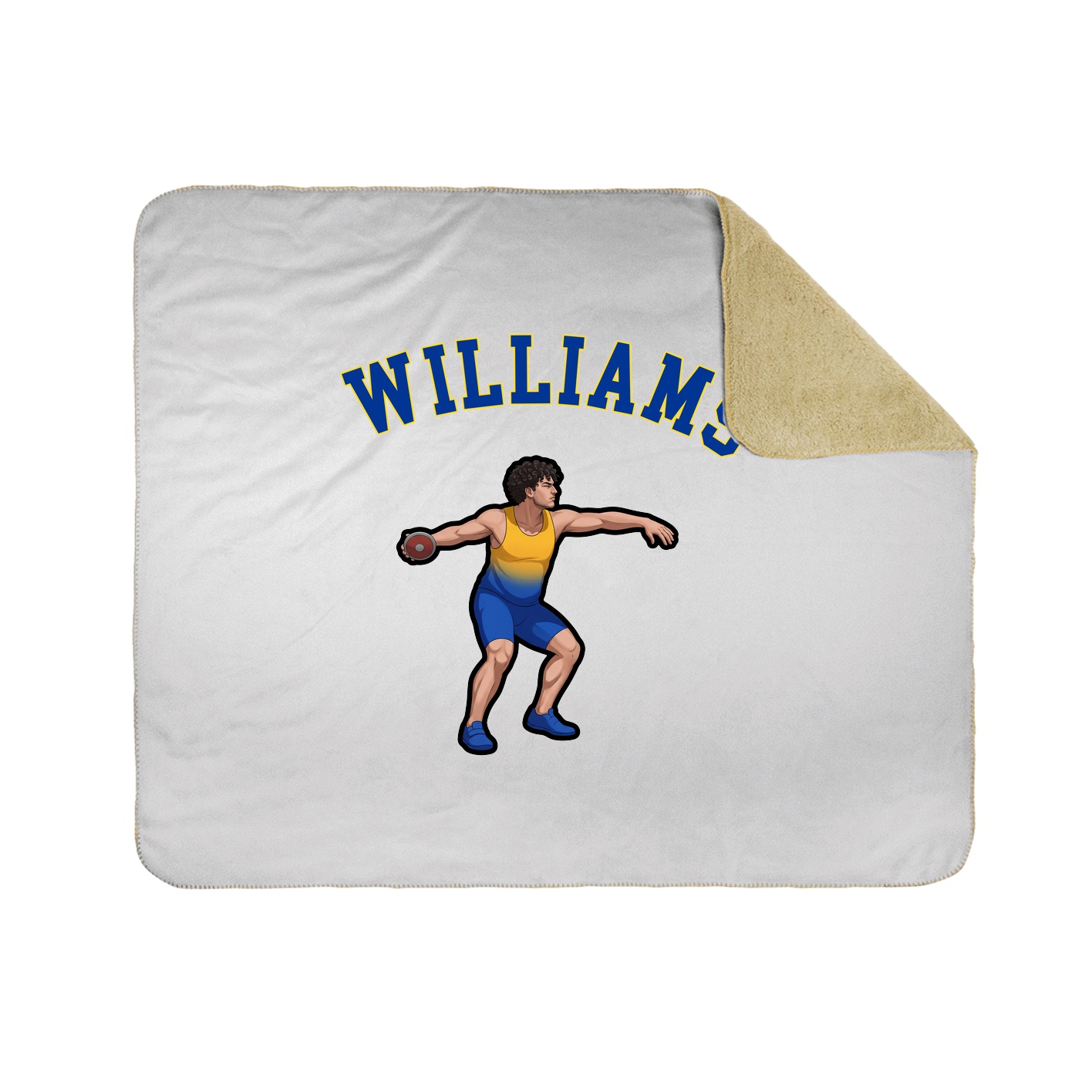 Throw Blanket — Shirsey Arch in White