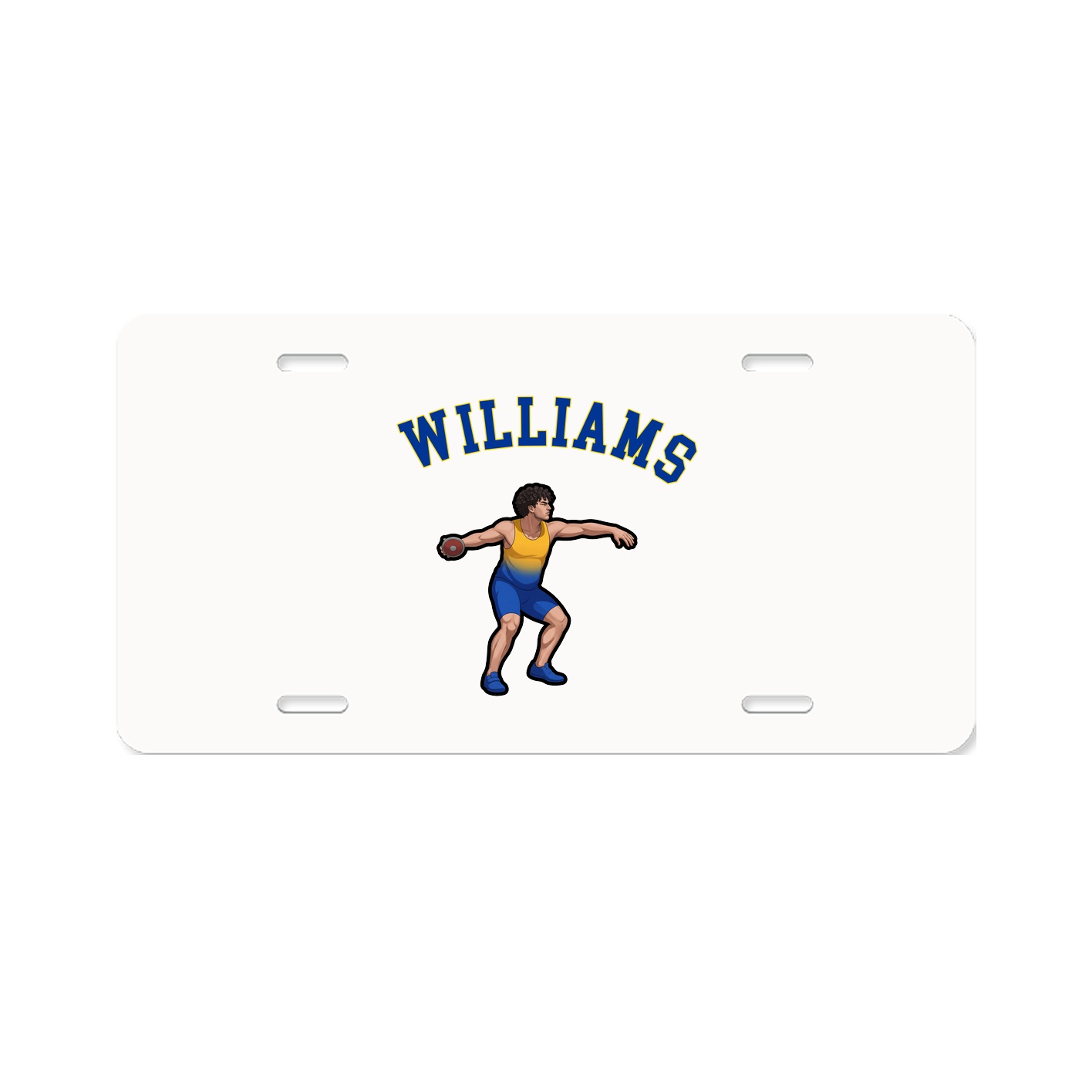 License Plate — Shirsey Arch in Classic