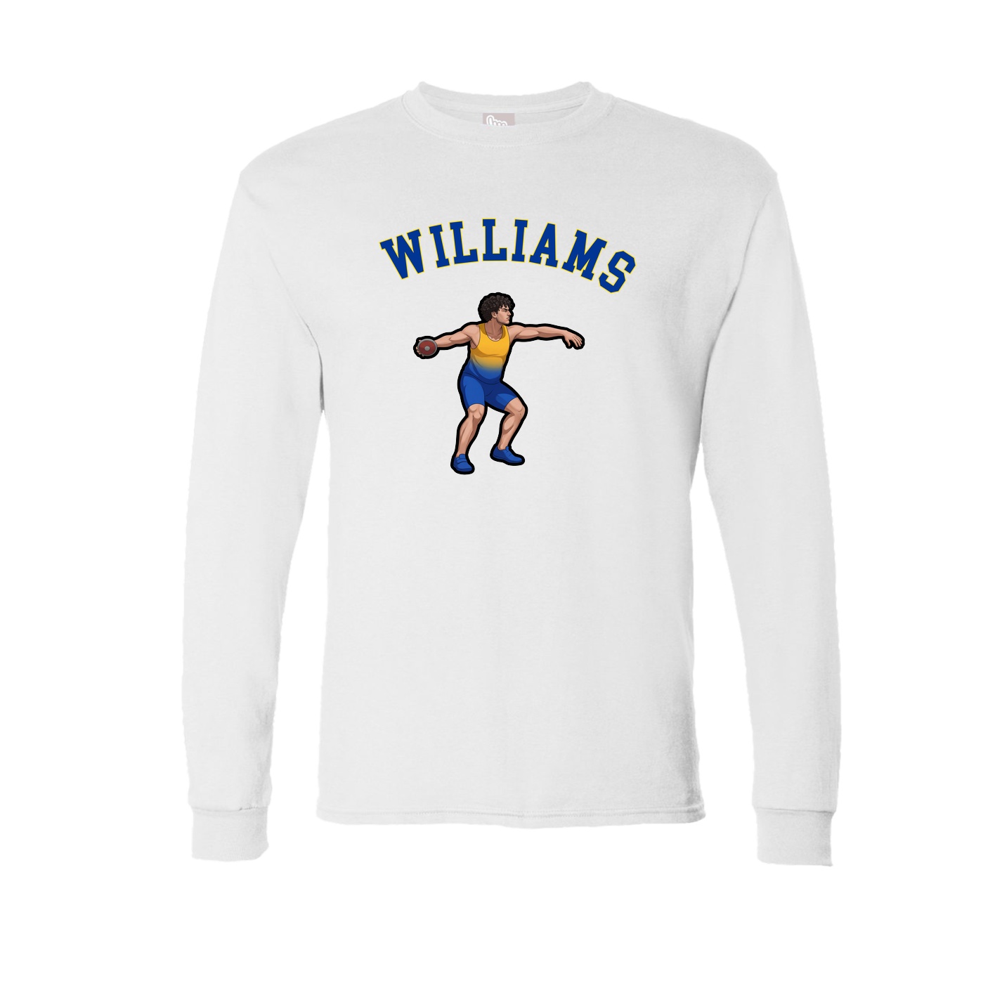 Long Sleeve Tee — Shirsey Arch in White