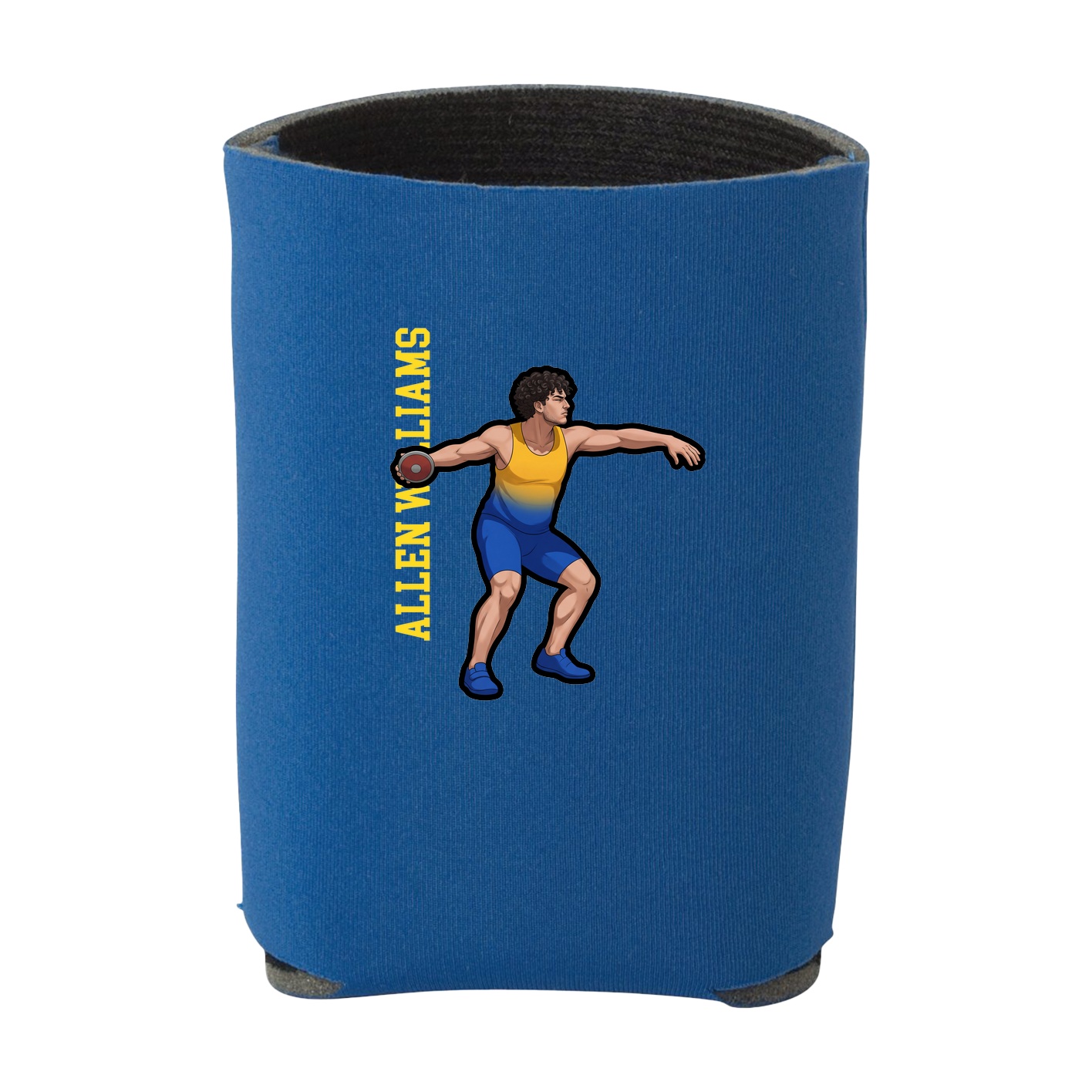 Can Holder — Name Vertical in Royal