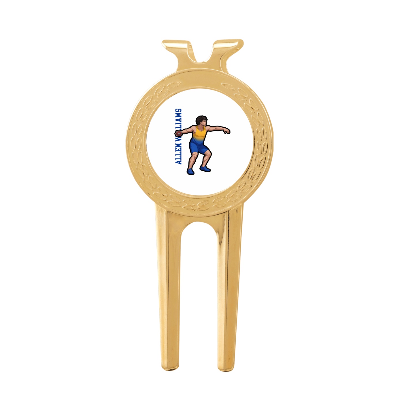 Divot Tool with Ball Marker — Name Vertical in Classic