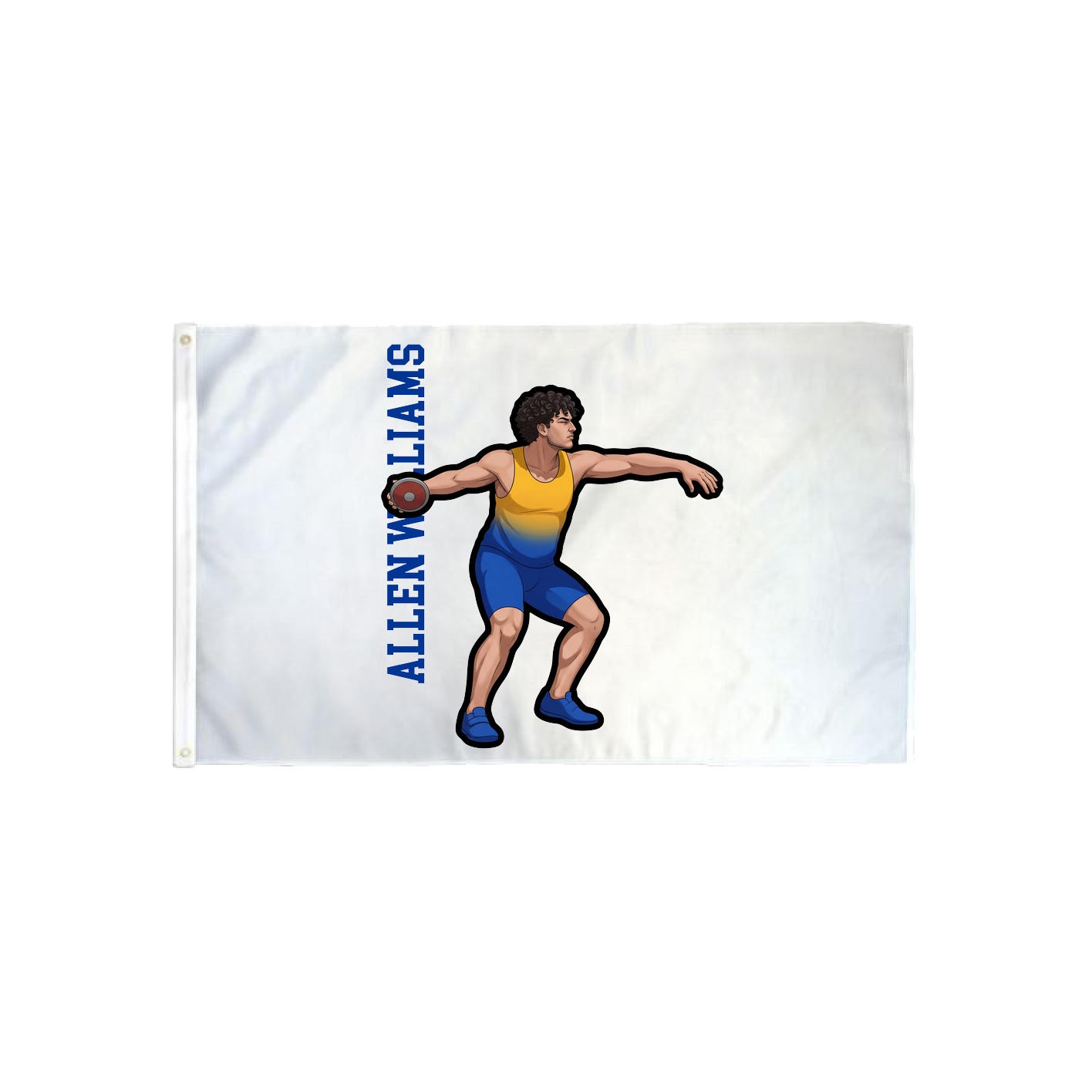 3x5 Flag — Name Vertical in Classic