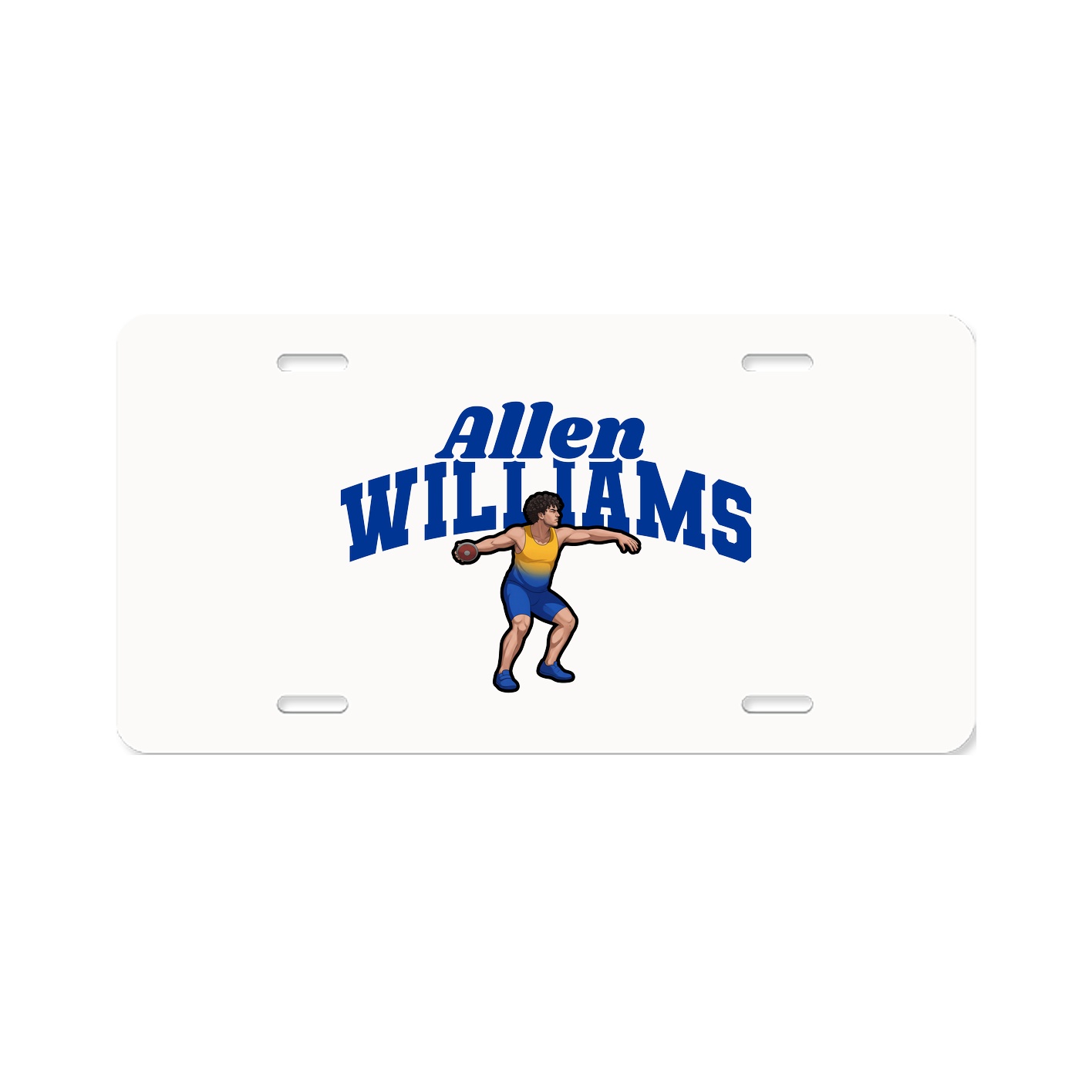 License Plate — Signature Arch in Classic
