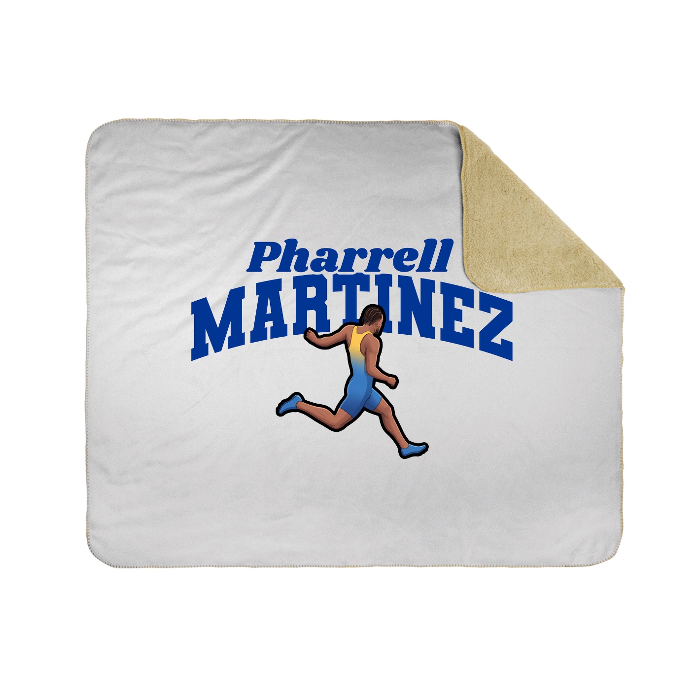 Throw Blanket — Signature Arch in White