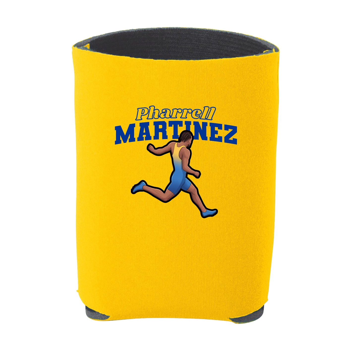 Can Holder — Name Arch in Yellow