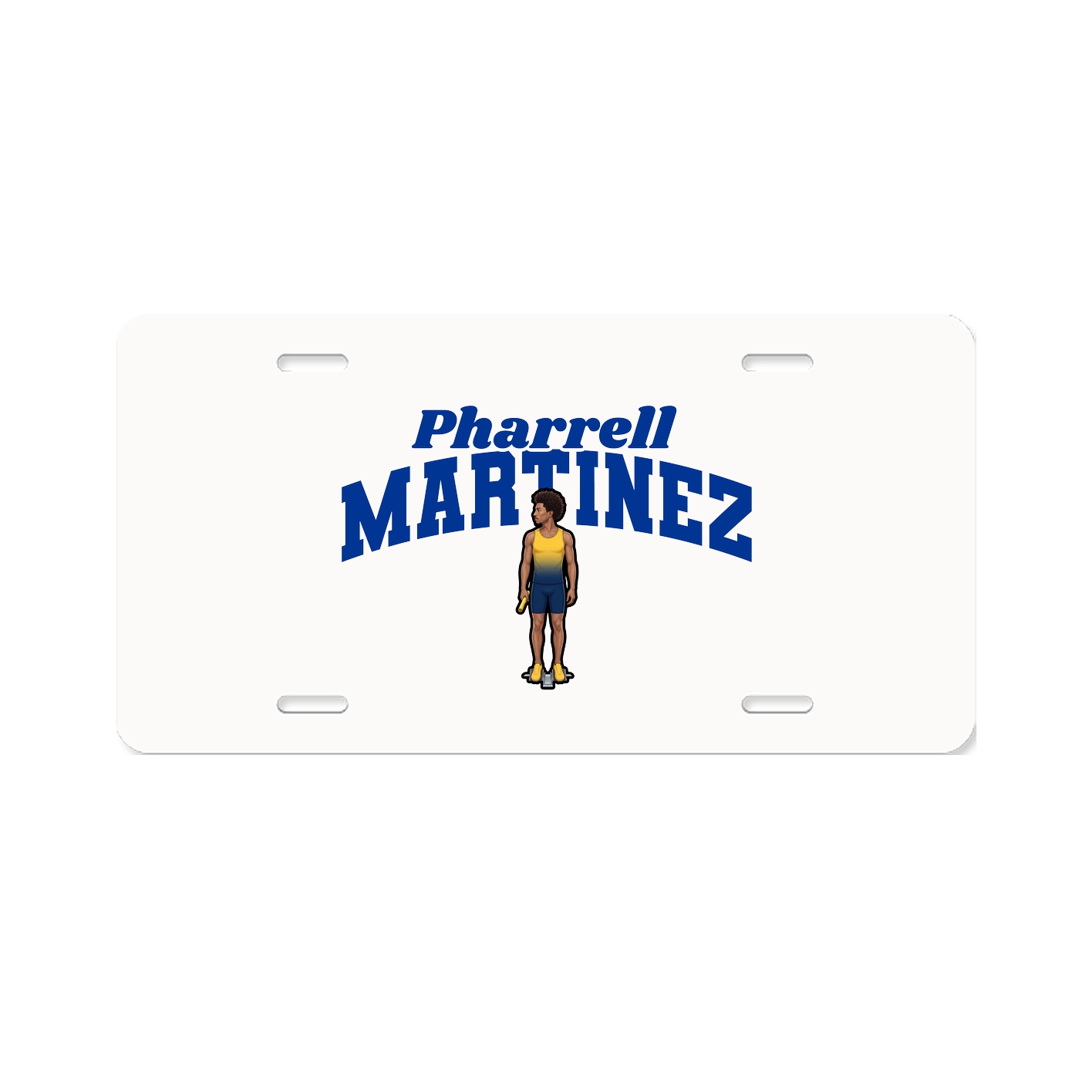 License Plate — Signature Arch in Classic