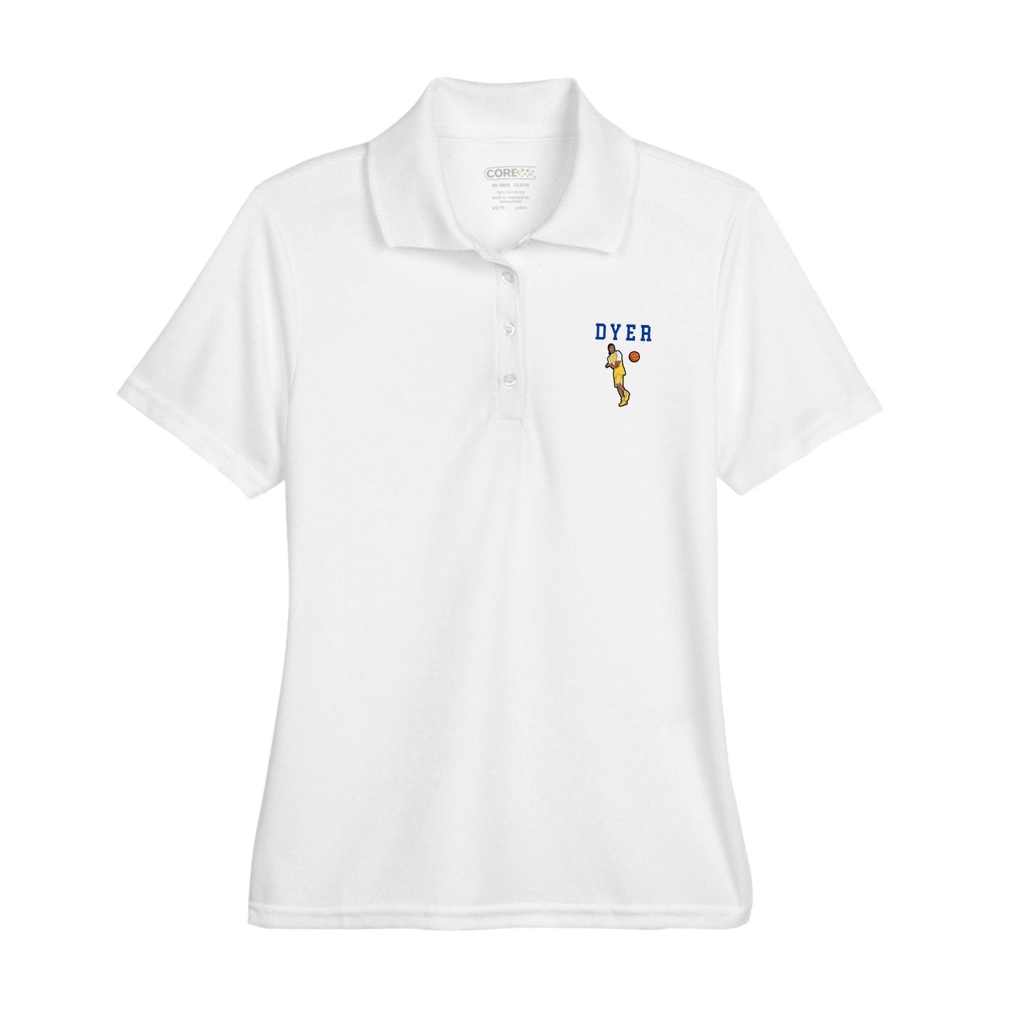 Womens Performance Polo — Shirsey in White