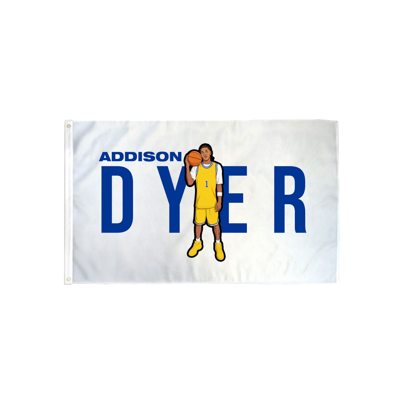 3x5 Flag — Player Name in Classic