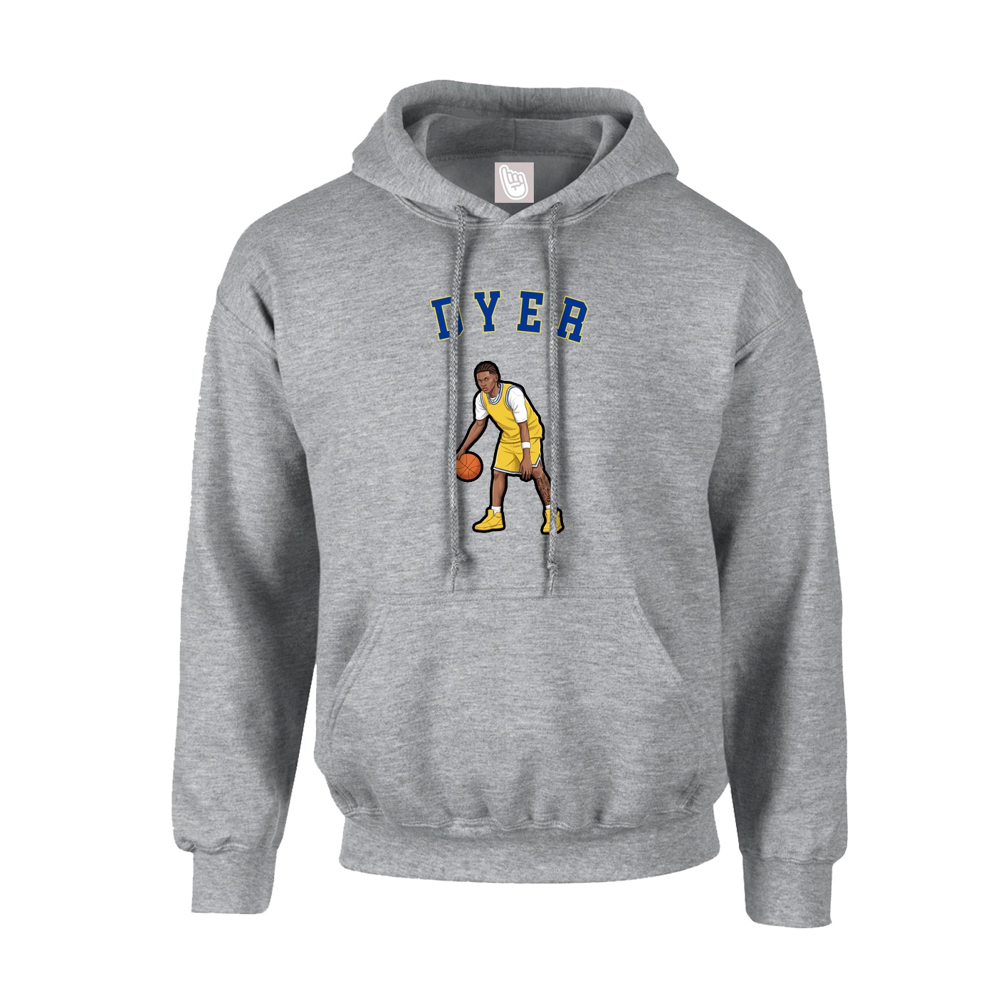Youth Hoodie — Shirsey Arch in Grey