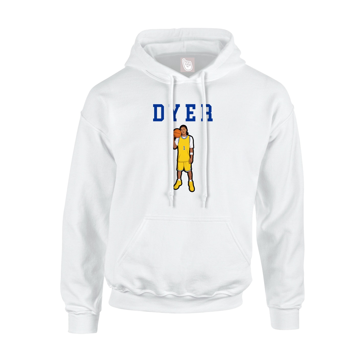 Youth Hoodie — Shirsey in White