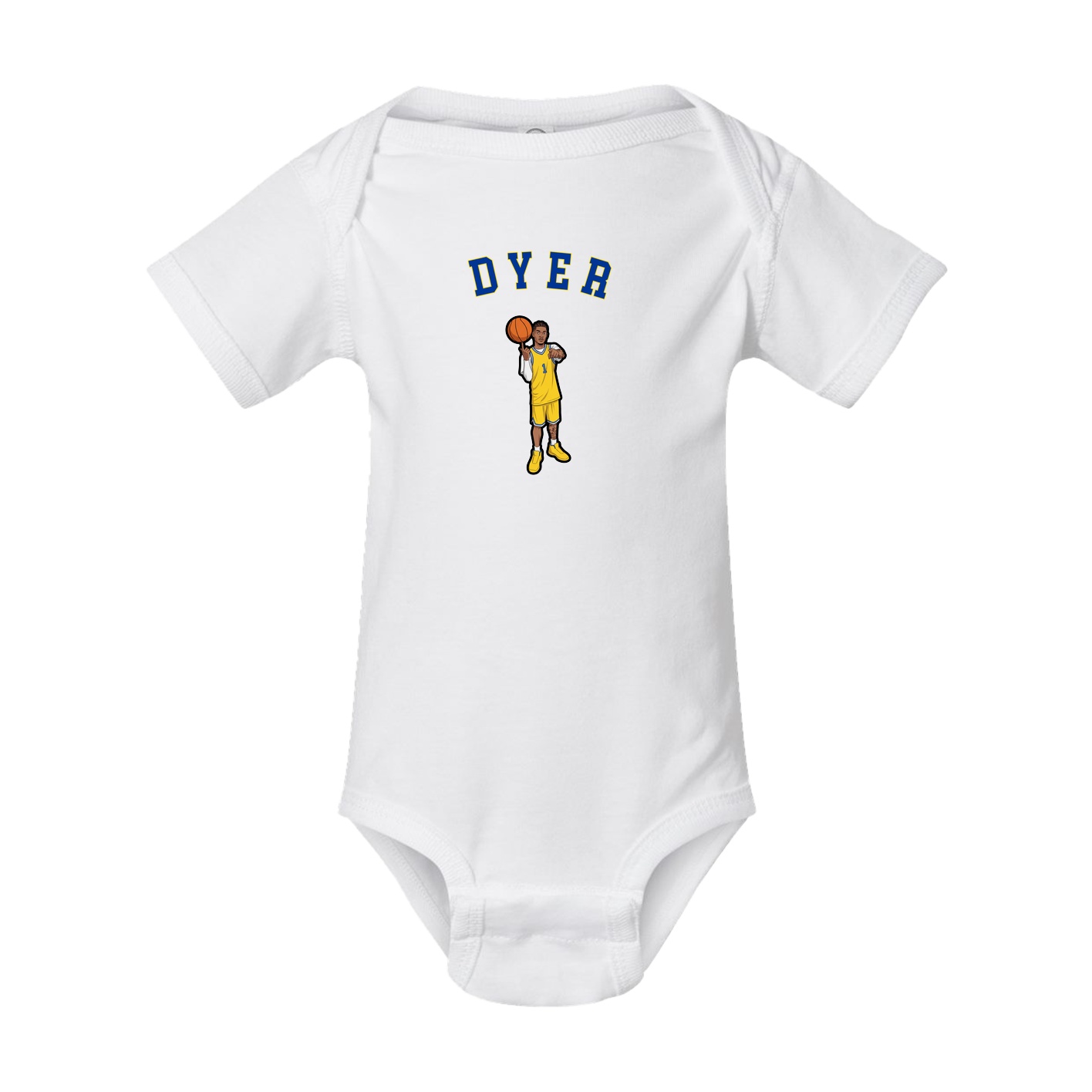 Baby Onesie — Shirsey Arch in White