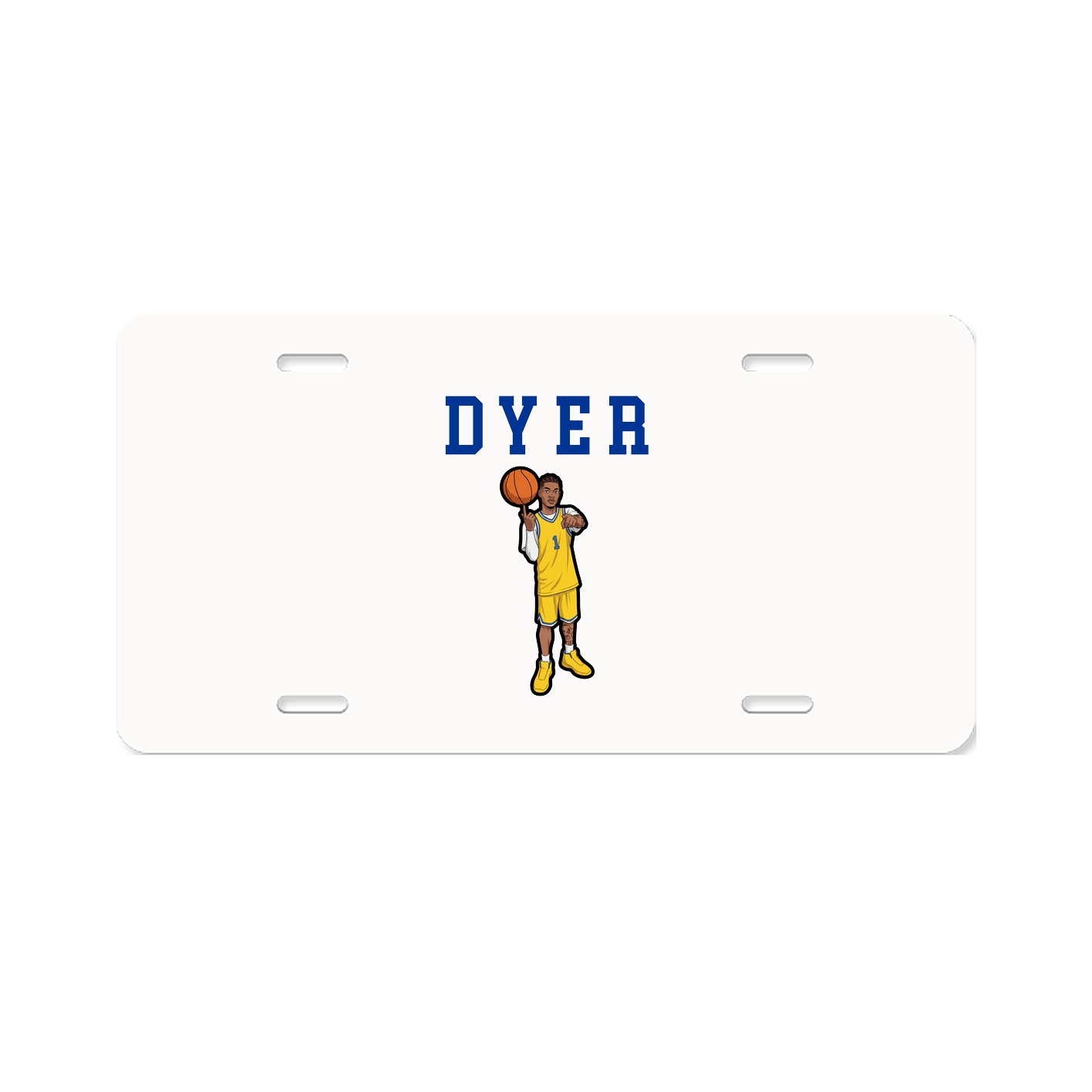 License Plate — Shirsey in Classic