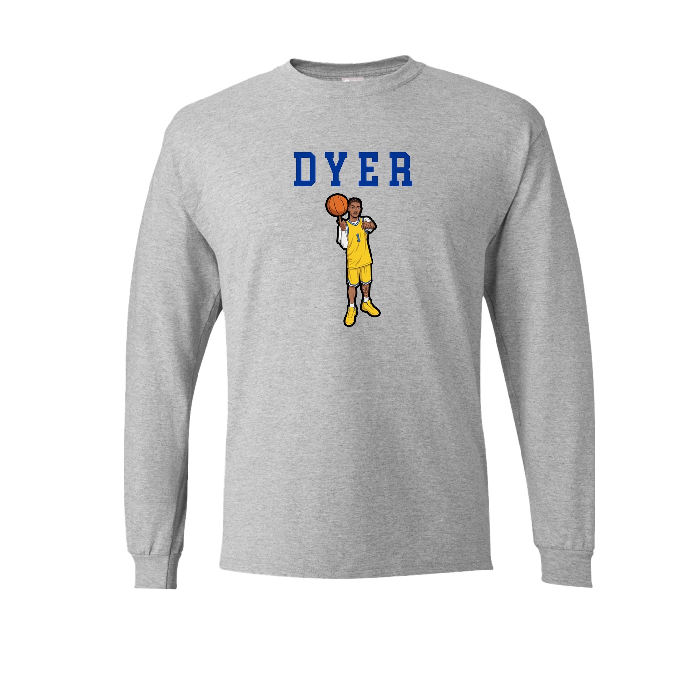 Long Sleeve Tee — Shirsey in Grey