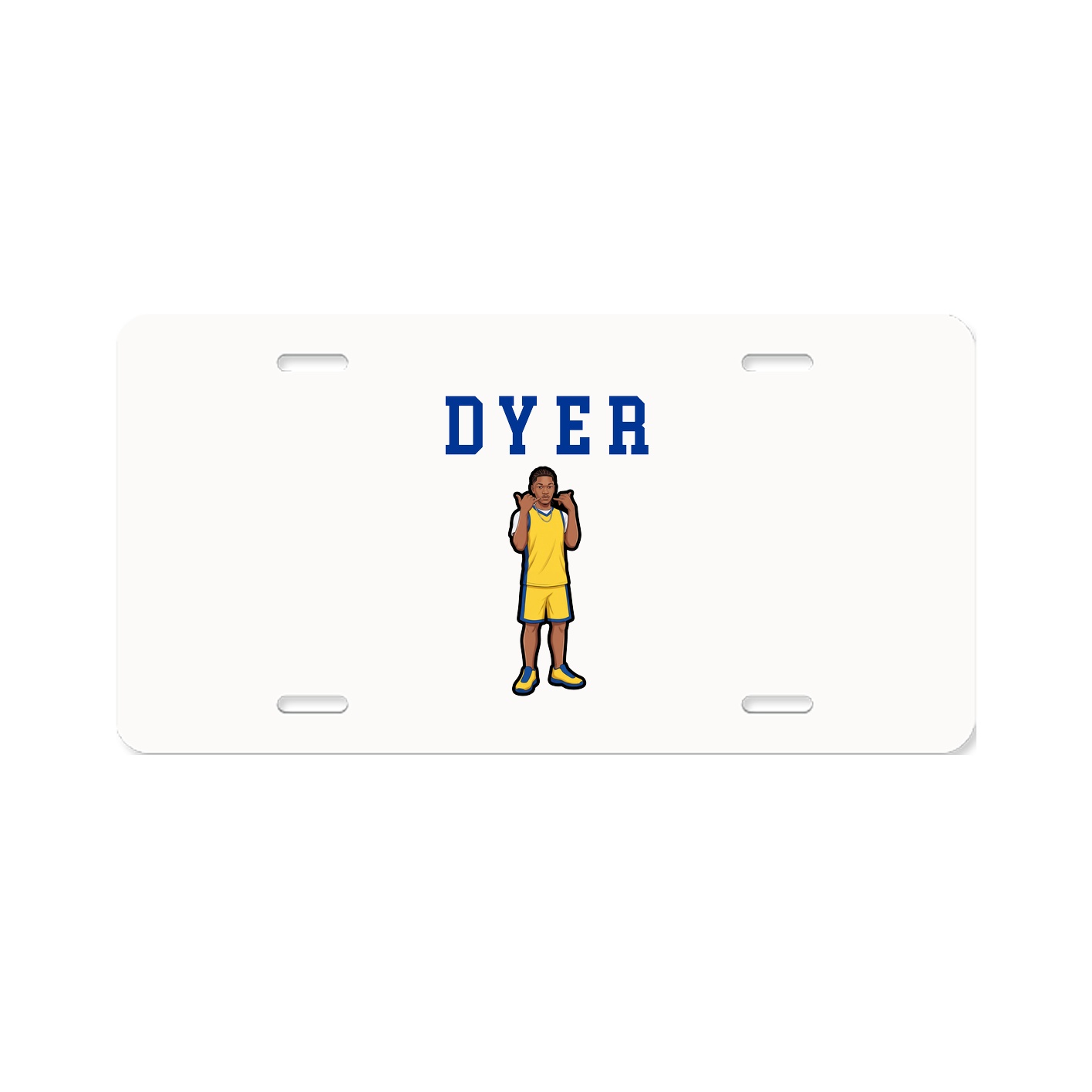 License Plate — Shirsey in Classic
