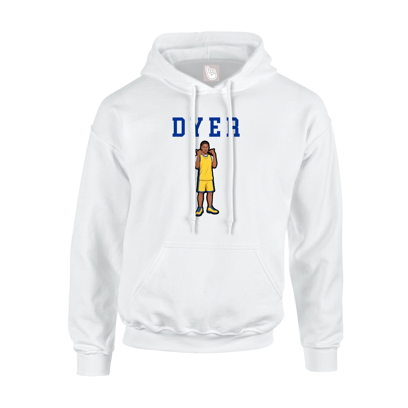 Youth Hoodie — Shirsey in White