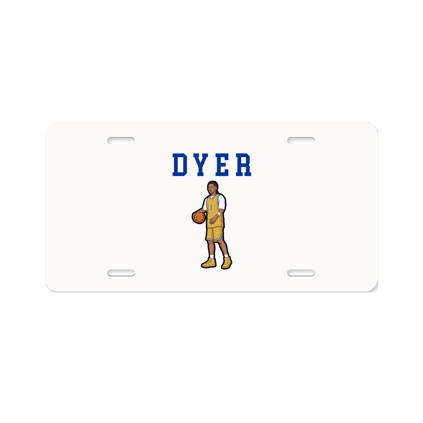 License Plate — Shirsey in Classic