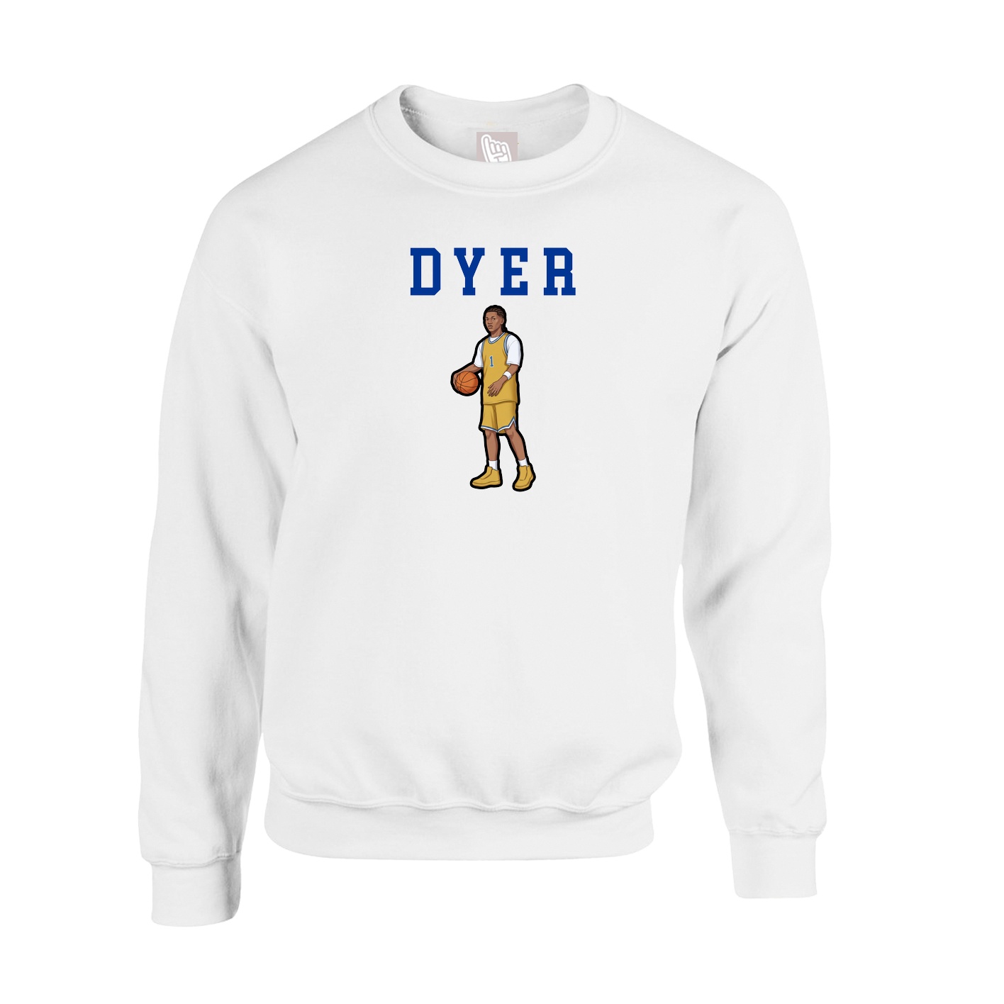 Fleece Crew — Shirsey in White