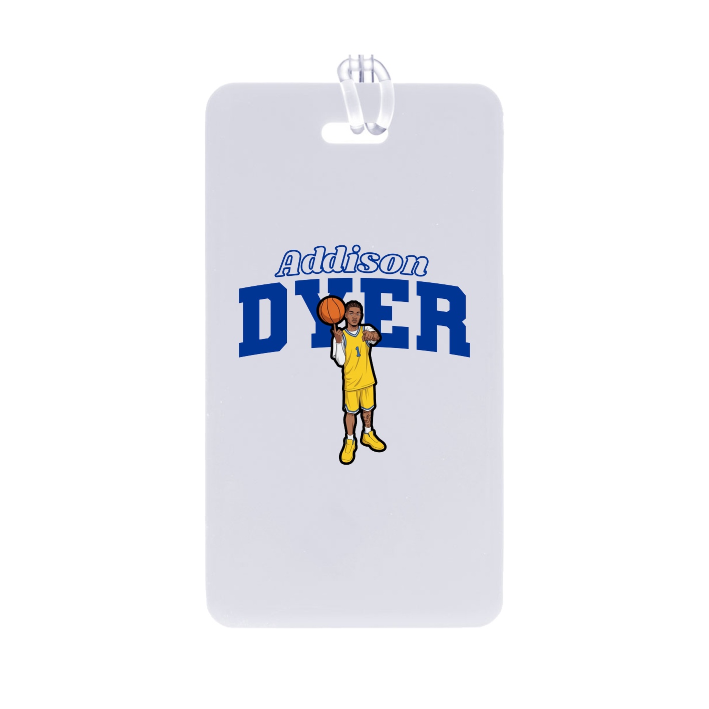Bag Tag — Name Arch in Classic