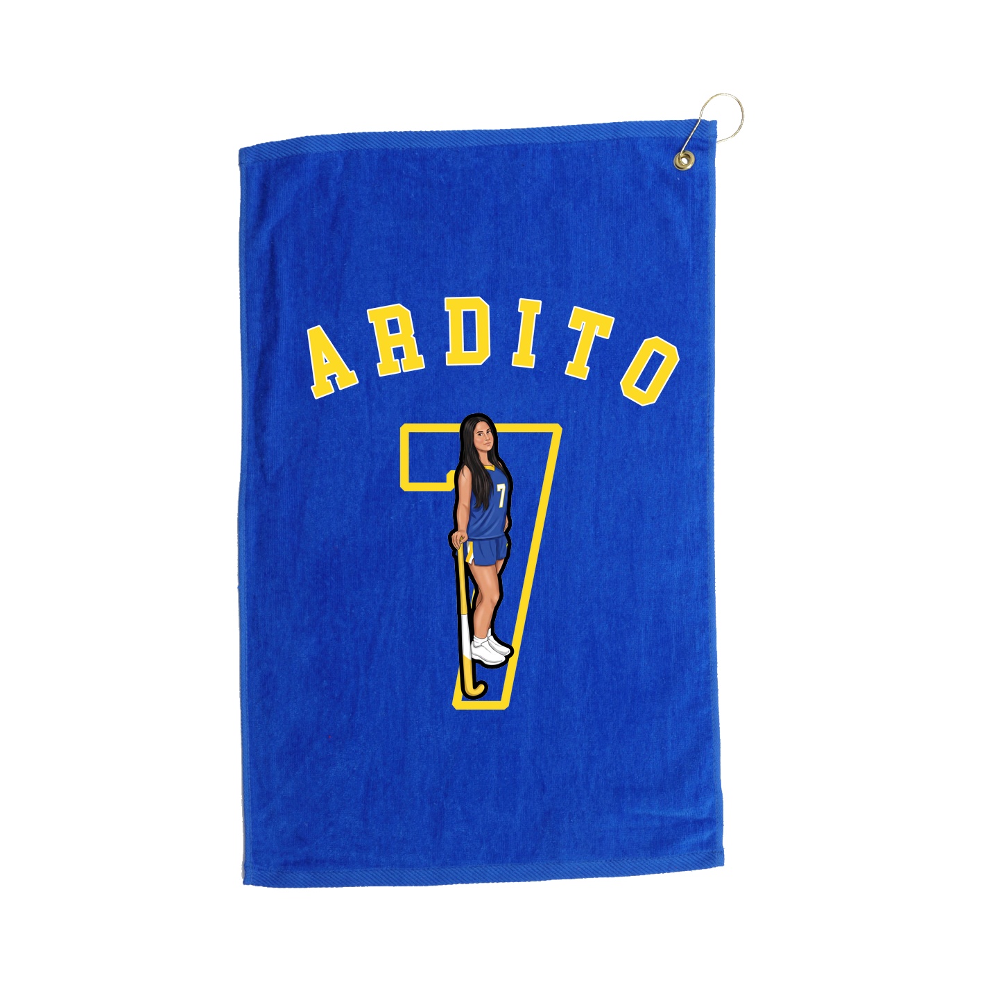 Golf Towel — Shirsey Arch in Royal