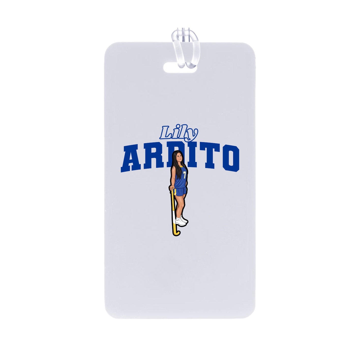 Bag Tag — Name Arch in Classic