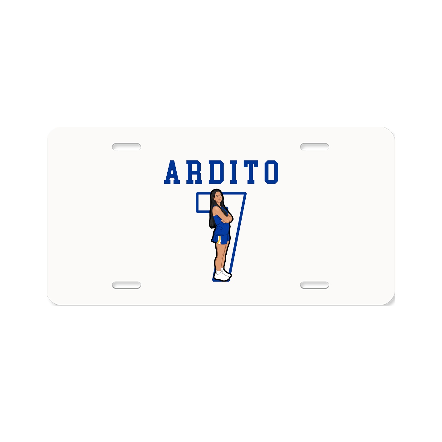 License Plate — Shirsey in Classic