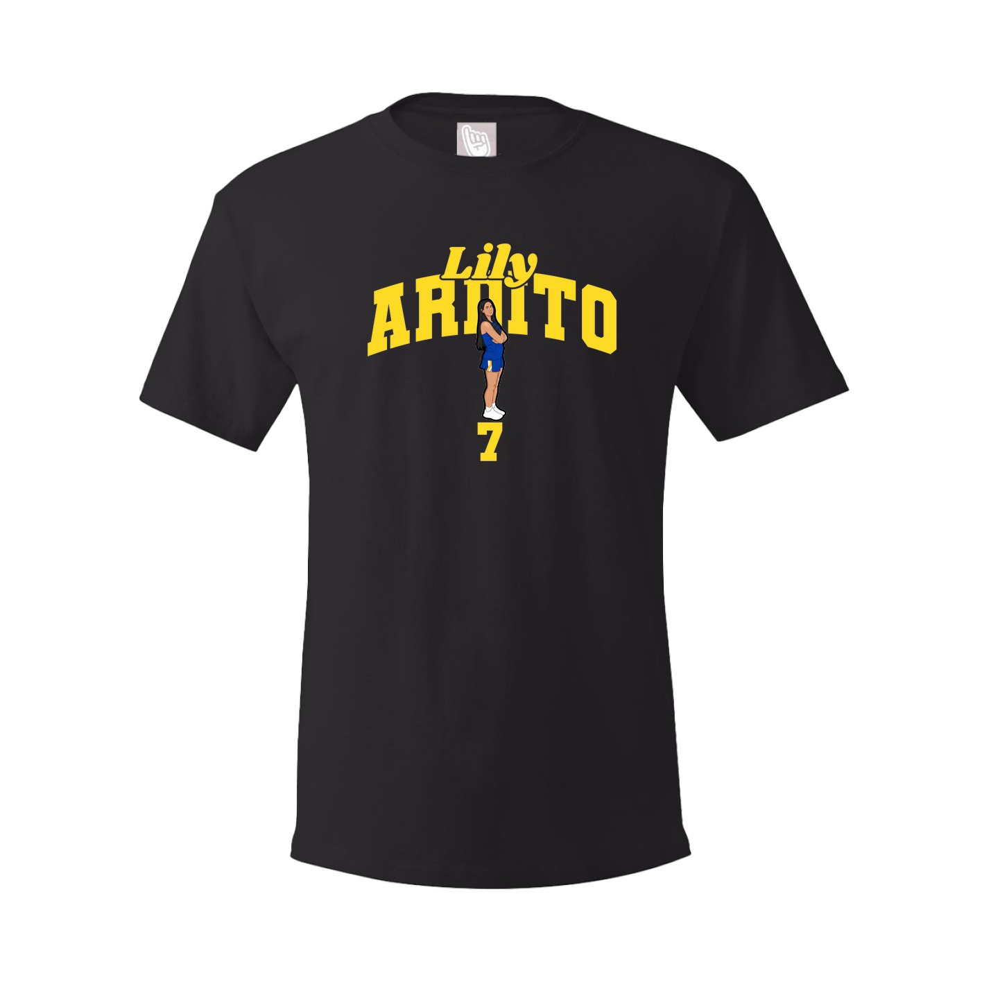 Tee — Signature Arch in Black