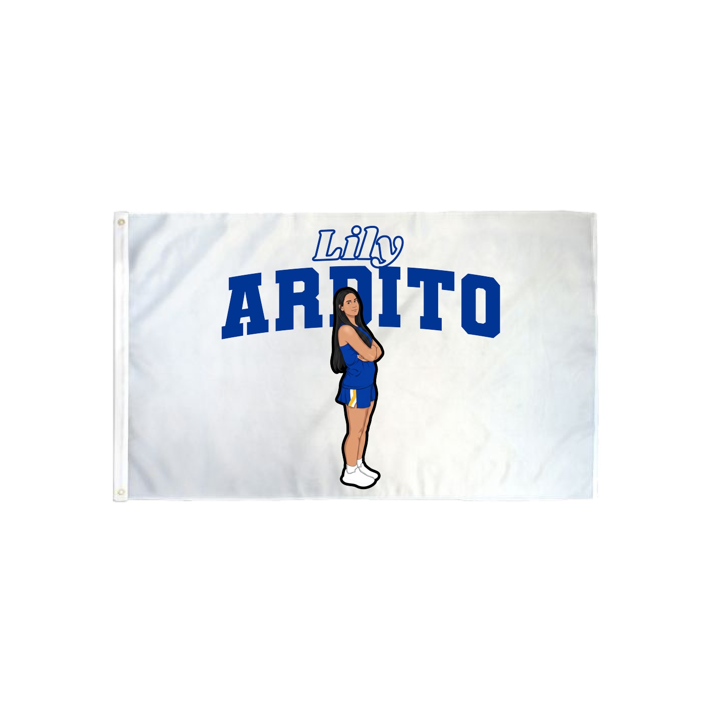 3x5 Flag — Name Arch in Classic