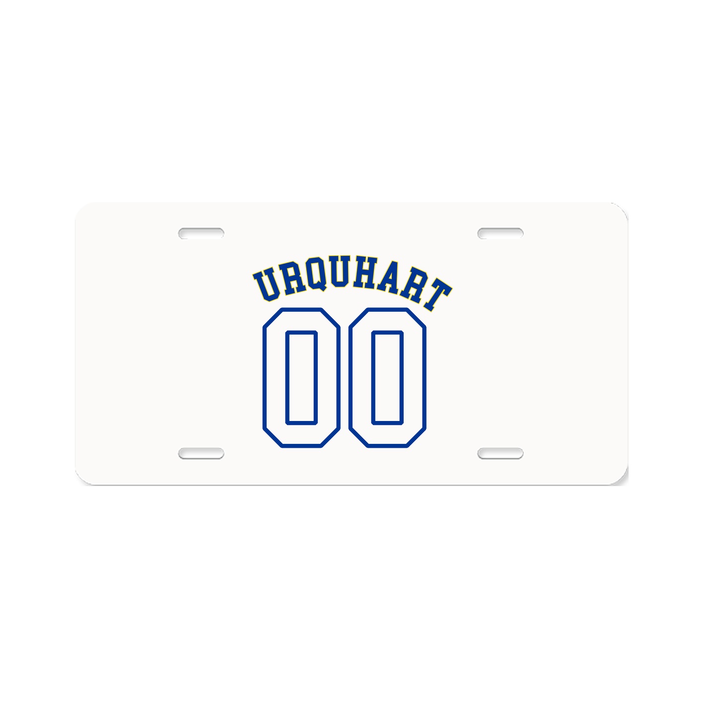 License Plate — Shirsey Arch in Classic