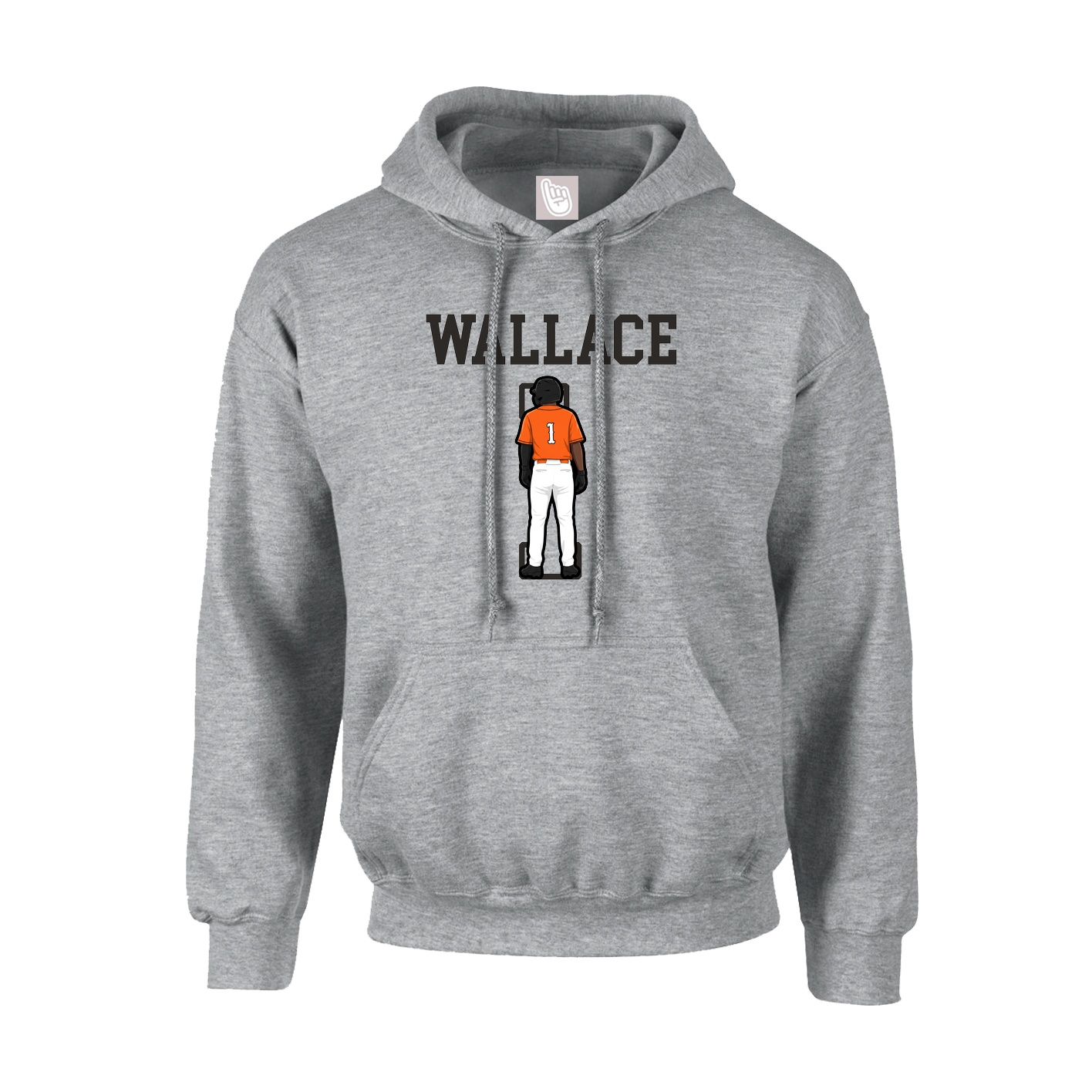 Hoodie — Shirsey in Grey