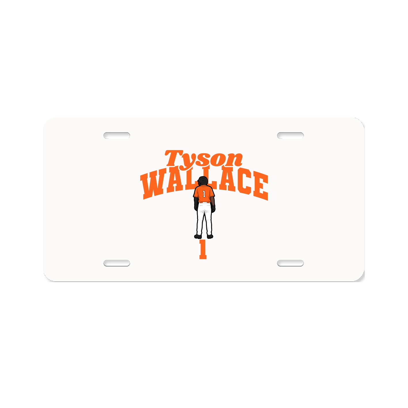 License Plate — Signature Arch in Classic