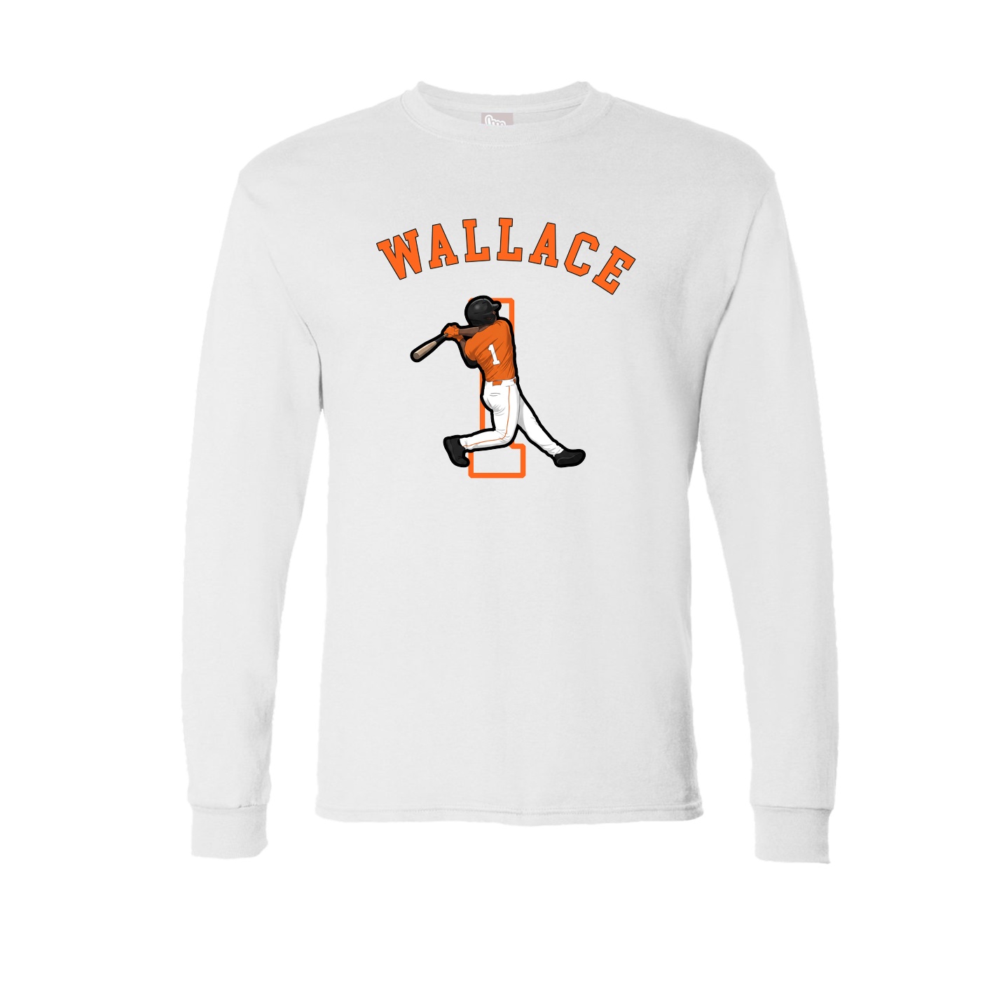 Long Sleeve Tee — Shirsey Arch in White