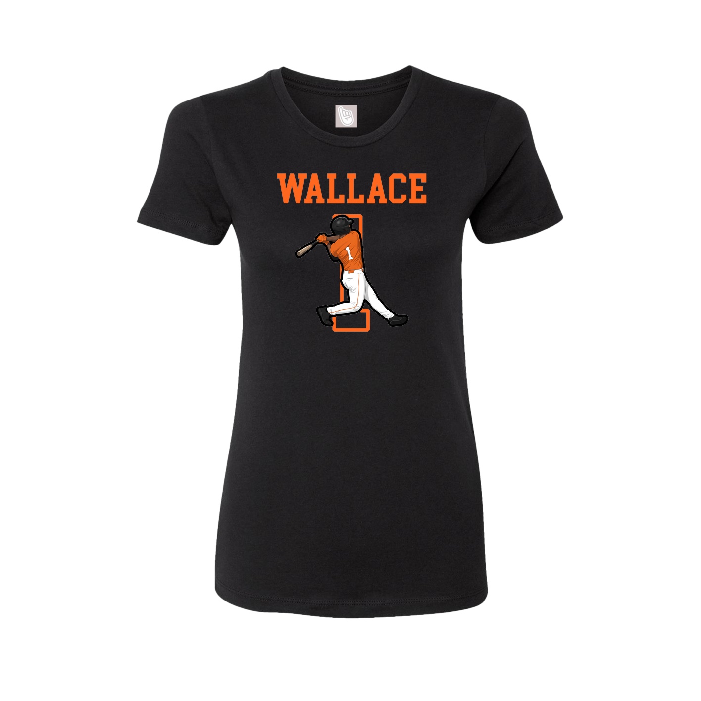 Fitted Women's Tee — Shirsey in Black