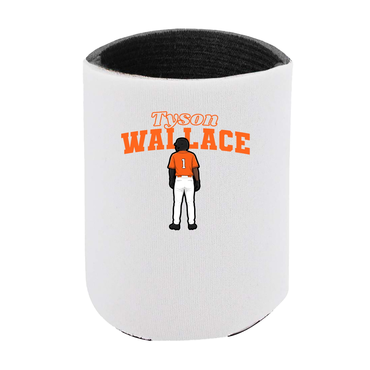 Can Holder — Name Arch in White