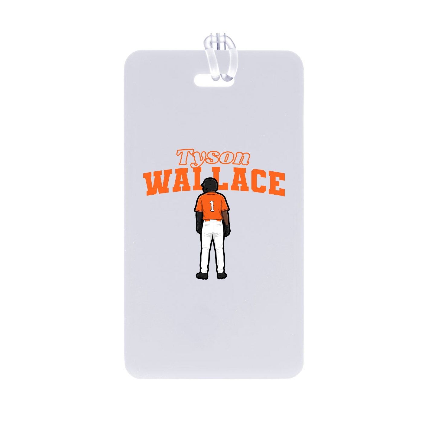 Bag Tag — Name Arch in Classic