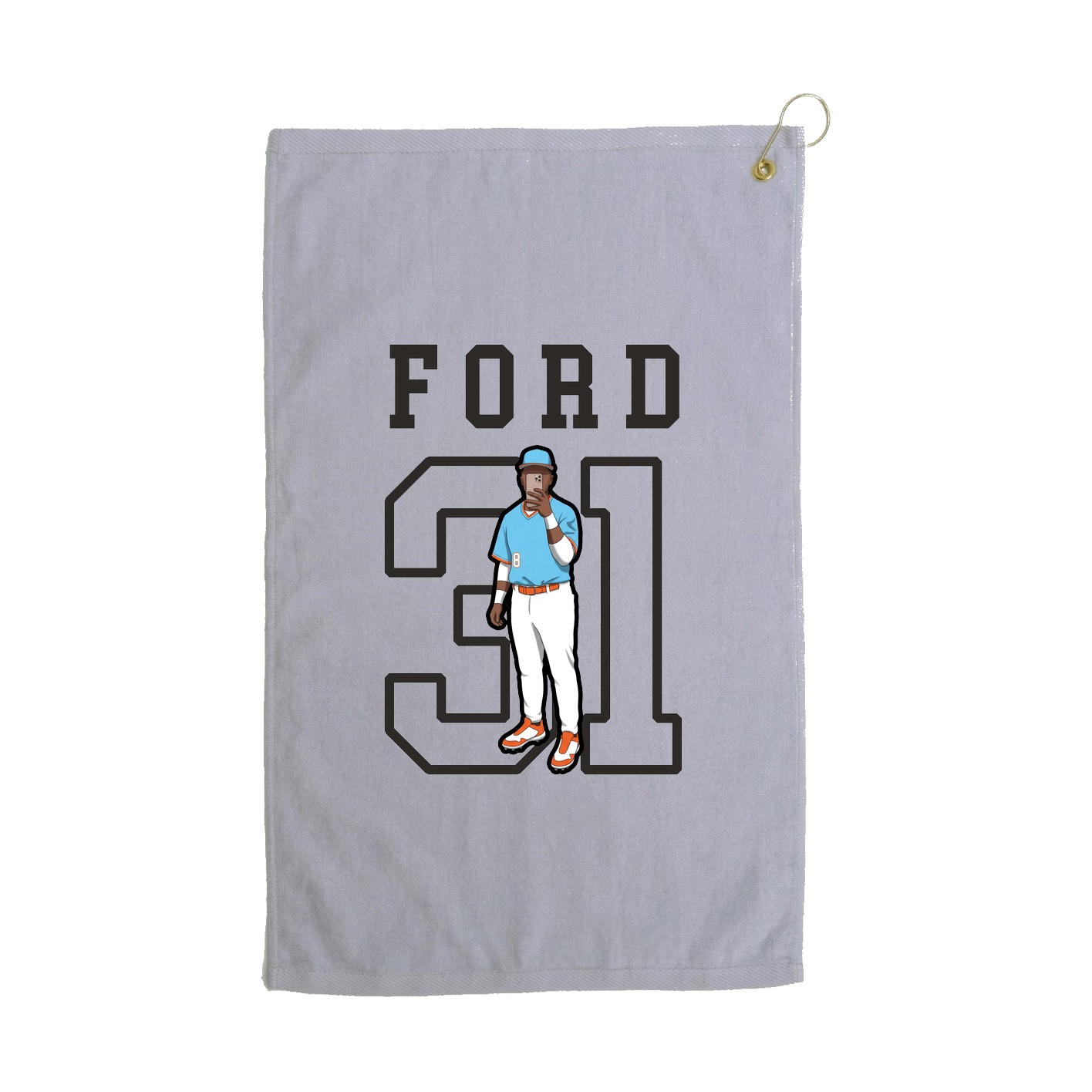 Golf Towel — Shirsey in Grey